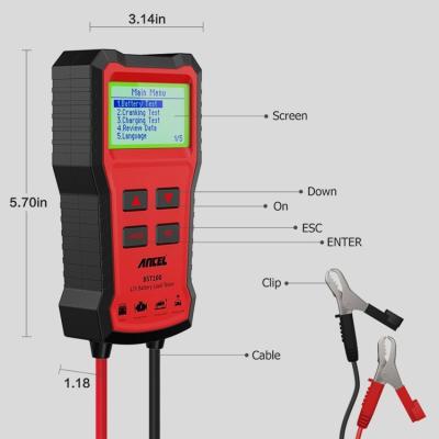 China Ancel BST100 Car Battery Tester 12V Cell100-2000CCA 30- 220Ah for sale