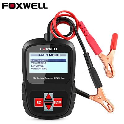 China FOXWELL BT100PRO 12V Car Battery Tester for sale