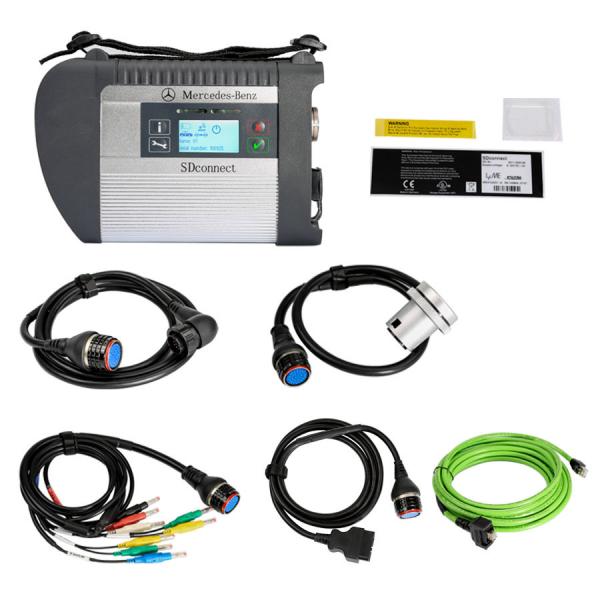 Quality 2024 Wireless MB SD C4 Benz Mercedes Diagnostic Tool With Dell E6420 Support for sale