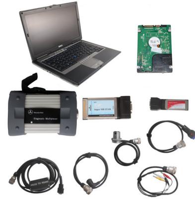 China Heavy duty Truck Diagnostic Tool / Mercedes Benz Truck Diagnostic Scanner With Dell D630 Laptop 2019/3 Updated Version for sale