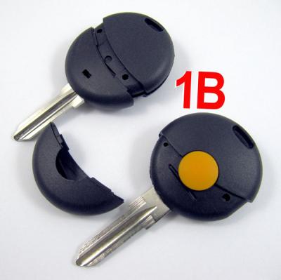 China Mercedes Benz Smart Remote Key Shell, 1 Button Car Key Blanks For Benz for sale