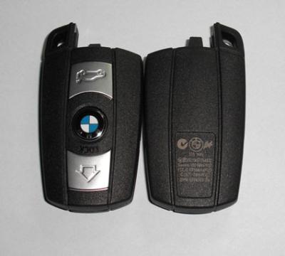 Chine Bouton intelligent de la clé 868MHZ 2 de BMW, blancs principaux de programmation de la voiture HITAG-2 à vendre