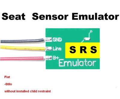 China High Efficiency SRS 4 Fiat Seat Sensor Emulator for Car Repair Troubleshooting for sale