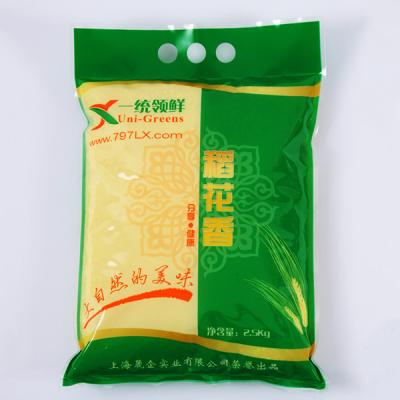 China Vacuum Plastic Nylon 5 Kg Rice Packing Bags 1kg 2kg Biodegradable Stand Up Pouches for sale