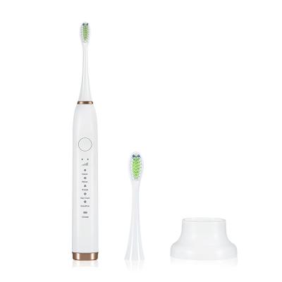 China Smart Rechargeable Travel Toothbrush , White Electric Toothbrush 235mm Size for sale