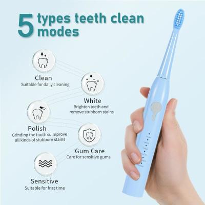 China CANDOUR Smart Electric Toothbrush with Rechargeable Battery IPX7 à venda