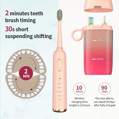 China 1500mAh Power Smart Electric Toothbrush Portable Intelligent for sale