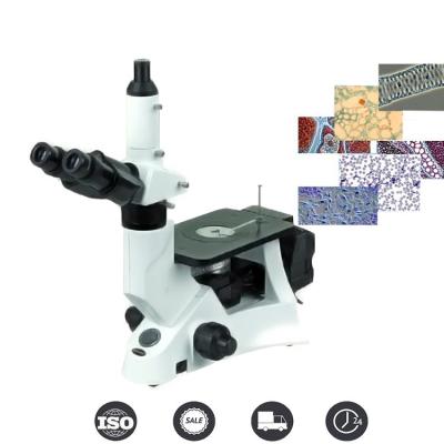 China Metal Alloy Structure Inverted Metallurgical Optical Microscope Trinocular NCM-V1000 for sale