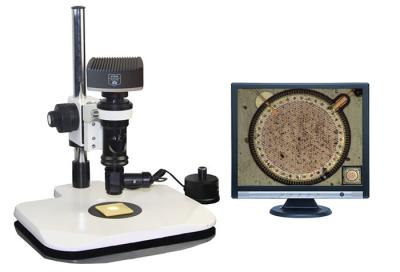 China Microscopio de alta resolución de Digitaces, microscopio estéreo del enfoque con la cámara digital en venta