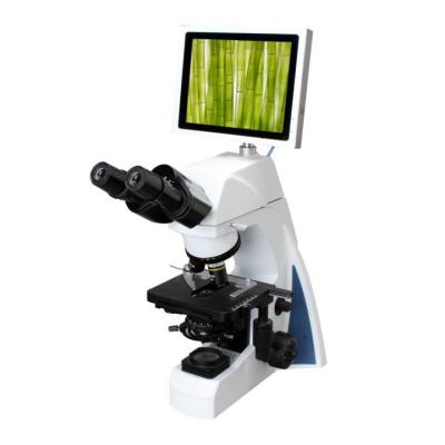 中国 3.0MP 8人間の特徴をもつシステムが付いているインチのBluetoothデジタルの生物顕微鏡 販売のため