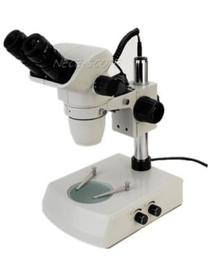 China φ95mm Glass Stereo Zoom Microscope , Trinocular  Stereo Microscope With Camera Zoom Ratio 1:6.7 for sale