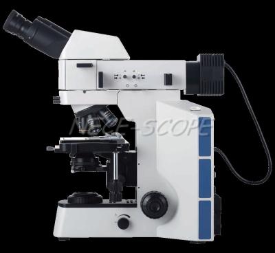 China Hair Fiber Metallurgical Objective Lenses Microscope 5W LED Quintuple Nosepiece for sale