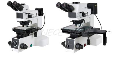 China Compound Light Metallurgical Optical Microscope With High Eyepoint Plan Eyepiece PL10X/22 for sale