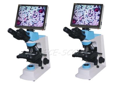 China 1000x Camera Biological LCD Screen Microscope With 9.7inch LCD Screen for sale