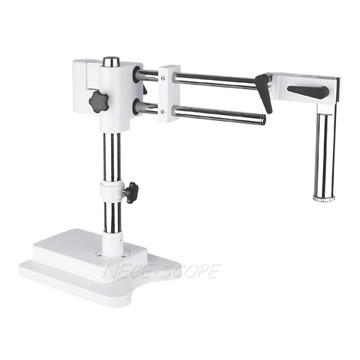 China Double Arm Microscope Accessories , Flexible Stereo Boom Microscope Stand NC-BS02 for sale