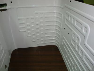 Chine Alliage en aluminium de relief de feuille de stuc de haute précision 1100 8011 pour le réfrigérateur à vendre