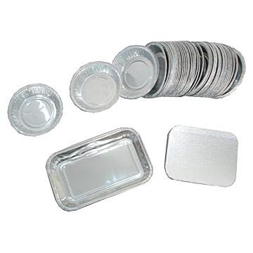 China Household Aluminum / Aluminium Foil Container For Food Storage Temper H22 H24 for sale