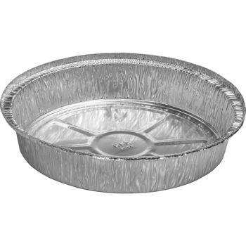 China Household Microwavable Foil Containers / Aluminum Foil Dish 50mic - 100mic for sale