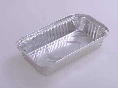 China Geruchlose Aluminiumfolie-Behälter mit Deckeln 158 * 106 * 28.5mm umweltfreundlich zu verkaufen