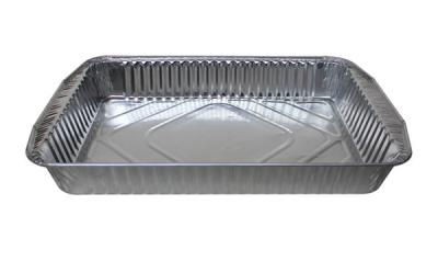 China Airline Aluminum Foil Food Containers / Aluminium Trays For Food Sealing for sale