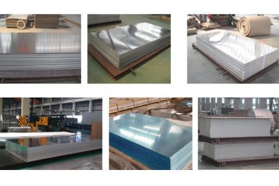 China Radiator Aluminum Heat Transfer Plates For Radiant Heating Yield Strength 45 Mpa for sale