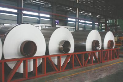 China 0.27mm * 1270mm malte Aluminiumspulen-hydrophile Beschichtung für Bau zu verkaufen