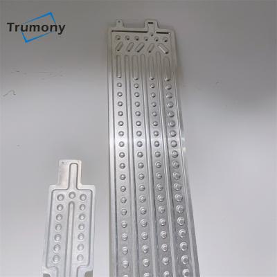China High Toughness Silver Aluminum Liquid Cooling Plate With Good Air Tightness For EV BESS for sale