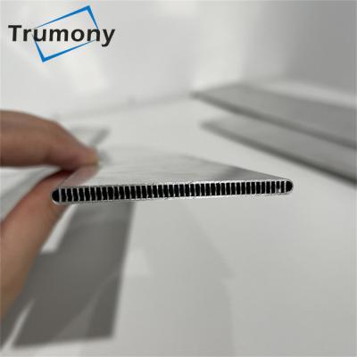 China ALuminum Extruded Tube 3003 3102 Micro Channel Tube Condenser for sale