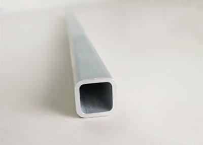 China Welded Extruded Aluminium Tube , Aluminum Radiator Parts In Silver Color for sale