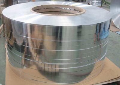 China Thickness 0.05 - 0.6mm Hot Rolling Aluminium Strip / Tape For Cable Transformer for sale