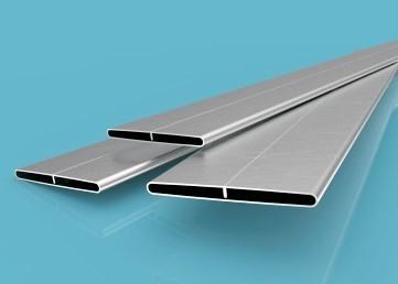 China 3000 Series Aluminium Extruded Profiles High Frequency B Type Radiator Tube For Car for sale