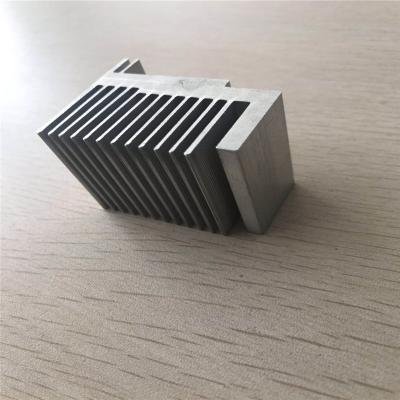 China Vehicle Heat Exchanger 3003 CNC Cooling Fin Extruded Aluminum Heat Sink for sale