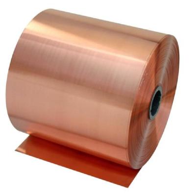 China Cable Wrapping Shielding PET Coated Insulated Copper Foil High Malleability for sale