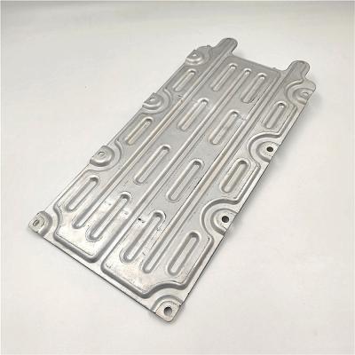 China Customized Aluminum Spare Parts Auto Water Cool Plate For New Energy Cars for sale