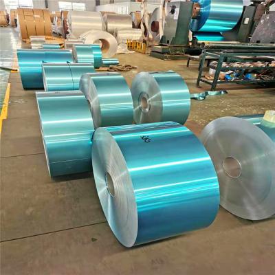 China Hydrophiler blauer Aluminiumvorrat der flossen-8011 für Klimaanlagen-Wärmeübertragung zu verkaufen