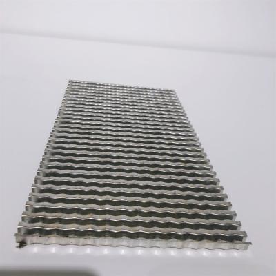 China Heat Emission Extruded Aluminum Fin Ruffled For Auto Car Spare Parts for sale