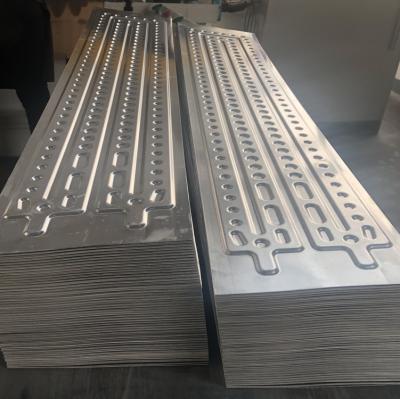 China Brazing Alloy Aluminium Cold Plate H112 Temper 3000 Series for sale