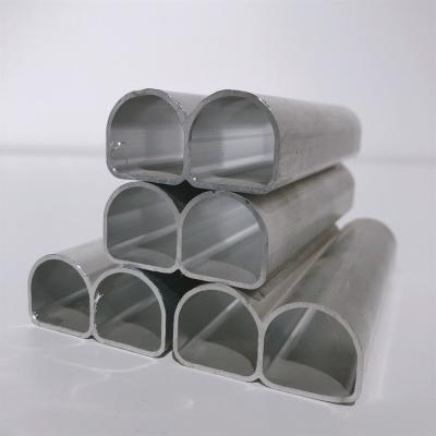 China Heat Exchanger D Type Aluminum Extruded Profiles 4343 / 3003 for sale