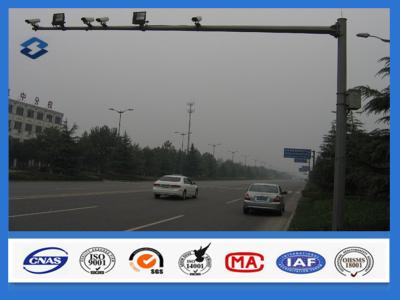 中国 形の交通信号のポーランド人の円錐フランジおよびボルト継手 2 | 30mm の壁厚さ 販売のため