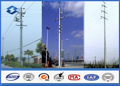 China Hot Dip Galvanized Electrical Power Pole for Transmission & Distribution for sale