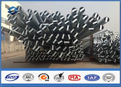 Chine Metal le poteau de distribution d'énergie d'acier électrique, courriers galvanisés en métal 25 ans de Warrantly à vendre