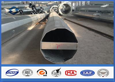 Chine Taille poteaux de service en acier de 70FT/de 21340MM, poteau matériel en acier du courant Q460 électrique à vendre