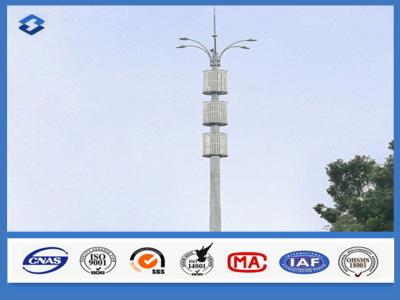 China 86um Galvanization Telecommunication Pole AWS D1.1 Welding Standard for sale