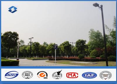 China 6m - 11M 160km/h Wind Speed Height Outdoor Parking Lot Light Poles for sale
