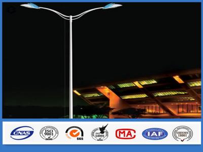 Китай 2 полюс потока рукояток конических гальванизированных стальных BS729 светлый, полюсы освещения легкого обслуживания коммерчески продается