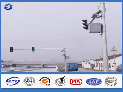 中国 挿入物モード、屋外の街灯柱の longspan 生命の 6m の交差道路の信号のポストの接合箇所 販売のため