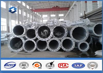 China HDG Electrical Tubular Steel Pole High strength low alloy structural steels for sale