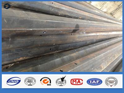 中国 多角形の電流を通された管状の鋼鉄電柱、要求として金属の電柱の直径 販売のため