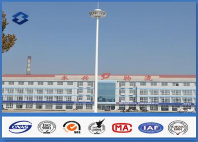 China Self - Supporting Outdoor LED Display High Mast Light Pole For Square Lighting for sale