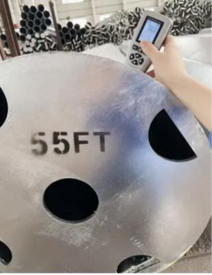 China 50FT 4.0mm Dikke de Twaalfhoekige Hete Gegalvaniseerde Onderdompeling van Elektromachtspool Q345 Te koop